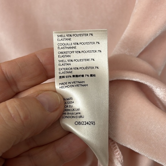 Anthropologie Krisha velvet short sleeve mockneck pullover top - Picture 9 of 11